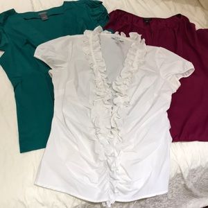 Ann Taylor bundle of blouses